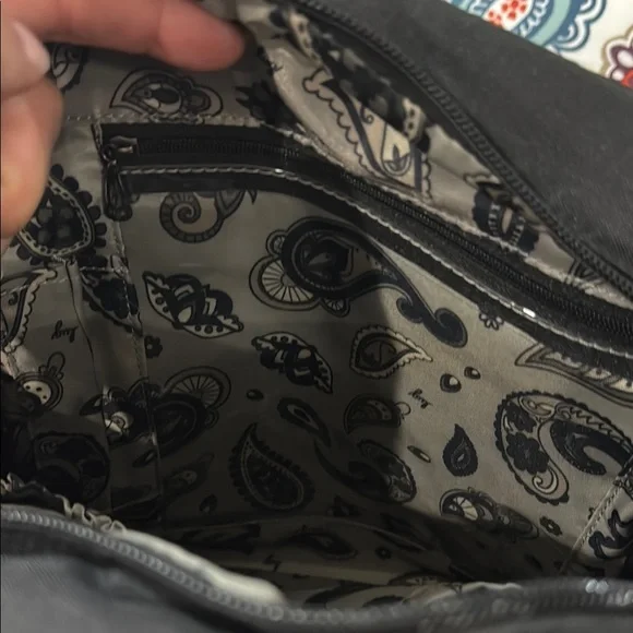 NWOT Lug Mini Puddle Jumper Convertible Black Tote Bag - Picture 8 of 10